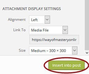 Step 6: Set the image display settings